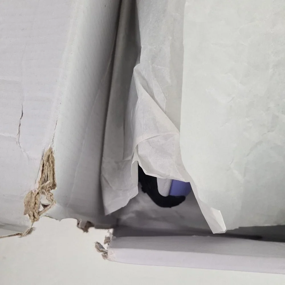 Nike Air Max 270 React Purple Gry Running Women Sneakers Shoes - Picture 12 of 14